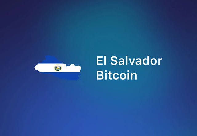 El Salvador Bitcoin logo